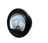 SD65 DC milliampere ammeter 1mA 5mA 10mA 20mA 50mA 100mA 200mA 300mA 500mA pointer ammeter circular black small meter 65mm apert(DC 30mA)