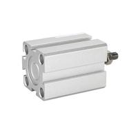 SDA B Series Male Thread Bore 12 16 20 25 32 40 50 63 80mm Stroke 5 10 20 25 30 40 45 50mm Air Pneumatic Compact Thin Cylinder(Stroke 40mm,Bore 40mm)
