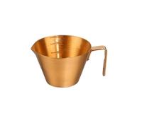 SDA287MZ Sauce Boat Sauce Dish with Handle Gravy Boat Western Restaurant Steak Sauce Cups 304 Stainless Steel Commercial Ketchup Cups Gravy Jug(Gold)