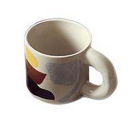 SDA287MZ Shiny Hand Painted Colorful Ceramic Cup Minimalist Small Mug for Home Decoration Drinking Water Tea Cup