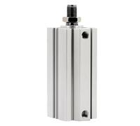 SDA32/40/50/63mm Bore 110 120 125 130 140 150mm Lang Stroke Double Acting Air Pneumatic Cylinder Compact Piston Precision Smooth Operation(SDA63 with Magnet -B,Stroke 130mm)
