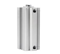 SDA32/40/50/63mm Bore 110 120 125 130 140 150mm Lang Stroke Double Acting Air Pneumatic Cylinder Compact Piston Precision Smooth Operation(SDA63 with Magnet,Stroke 130mm)