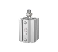 SDA63 Small Pneumatic high Thrust Thin Cylinder 10X15X20X25X30X50BS External Thread with(SDA63 50 S with Magnet)