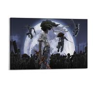 SDAEWUBB Afro Samurai Anime Tv Show Poster Poster Decorative Painting Canvas Wall Posters And Art Picture Print Modern Family Bedroom Decor Posters 08x12inch(20x30cm)