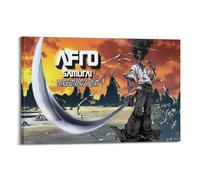 SDAEWUBB Afro Samurai Anime Tv Show Poster2 Poster Decorative Painting Canvas Wall Posters And Art Picture Print Modern Family Bedroom Decor Posters 16x24inch(40x60cm)