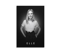 SDAEWUBB Elle Fanning Poster Poster Decorative Painting Canvas Wall Posters And Art Picture Print Modern Family Bedroom Decor Posters 08x12inch(20x30cm)