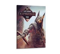 SDAEWUBB For Honor Game Poster43 Poster Decorative Painting Canvas Wall Posters And Art Picture Print Modern Family Bedroom Decor Posters 08x12inch(20x30cm)