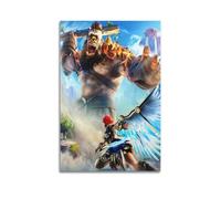 SDAEWUBB Immortals Fenyx Rising Video Game Poster Poster Decorative Painting Canvas Wall Posters And Art Picture Print Modern Family Bedroom Decor Posters 12x18inch(30x45cm)