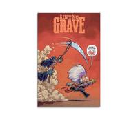 SDAEWUBB No Grave Poster Poster Decorative Painting Canvas Wall Posters And Art Picture Print Modern Family Bedroom Decor Posters 12x18inch(30x45cm)