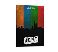 SDAEWUBB RENT Poster Poster Decorative Painting Canvas Wall Posters And Art Picture Print Modern Family Bedroom Decor Posters 16x24inch(40x60cm)