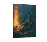 SDAEWUBB Soldier Warrior Sparta Poster Poster Decorative Painting Canvas Wall Posters And Art Picture Print Modern Family Bedroom Decor Posters 16x24inch(40x60cm)