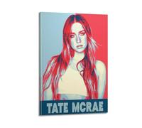 SDAEWUBB Tate McRae Poster Poster Decorative Painting Canvas Wall Posters And Art Picture Print Modern Family Bedroom Decor Posters 12x18inch(30x45cm)