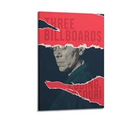 SDAEWUBB Three Billboards Outside Ebbing, Missouri Poster Decorative Painting Canvas Wall Posters And Art Picture Print Modern Family Bedroom Decor Posters 08x12inch(20x30cm)