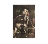SDAEWUBB Waylon Jennings Poster Poster Decorative Painting Canvas Wall Posters And Art Picture Print Modern Family Bedroom Decor Posters 20x30inch(50x75cm)