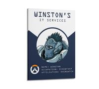 SDAEWUBB Your Local IT Guy Winston Poster Poster Decorative Painting Canvas Wall Posters And Art Picture Print Modern Family Bedroom Decor Posters 08x12inch(20x30cm)
