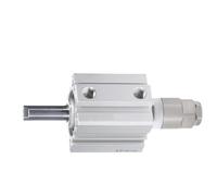 SDAJ32/40mm 20-20/100-50 Bore Double Acting Piston Tools Aluminum Alloy Adjustable Stroke Compact Thin Air Pneumatic Cylinder 1Pcs(with Magnet 30-20,Bore 40mm)