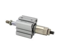 SDAJ40 Adjustable Stroke Compact Air Cylinder Double Acting SDAJ40X20-20 SDAJ40X30-20S-B SDAJ40X100-50 1Pcs(40X50-30,-SB)