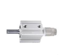 SDAJ40mm Bore Double Acting Piston Tools Aluminum Alloy Adjustable Stroke Compact Thin Air Pneumatic Cylinder 1Pcs(with Magnet 30-20)
