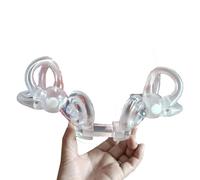 SdaryWare 1 pair,20cm, Semicircular Canal Otolith Dynamic Model Otolith Particles Dynamic Model Inner Ear Cochlear Vestibular Rehabilitation Model,1 Pair-20cm