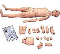 SdaryWare 5.7ft Life Size Patient Care Manikin Training CPR Simulator Nursing Skills Geriatric Human Model for Nursing Medical