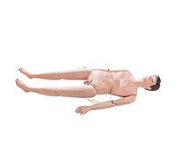 SdaryWare 64.96 Inches Patient Care Manikin, Multifunctional Demonstration Human Manikin Model, Life Size, for Nursing Medical,MALE