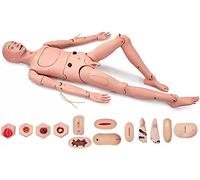 SdaryWare Advanced Patient Care Manikin PVC Training Simulator Nursing Skills Full Body Human Model for Nursing Training