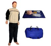 SdaryWare CPR First Aid Training Simulator Full Body Patient Care Manikin for Educational Teaching Research