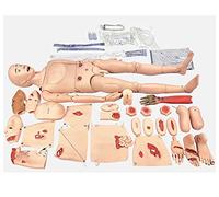 SdaryWare Demonstration Patient Care Manikin First Aid Trauma Training Simulator with Wound Care and Nursing Skills Model for Nursing Medical Training Teaching & Education
