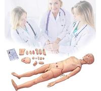 SdaryWare Educational Model Patient Care Manikin Multi-Functional Patient Care Simulator for Students Education Teaching Medical Training Skills