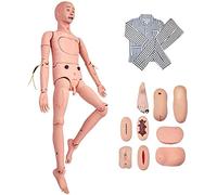 SdaryWare Man & Woman Training Manikin Model Interchangeable Patient Care Teaching Human Manikin for Model at School of Nursing