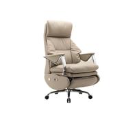 SdaryWare Office Chair Electric Executive Office Chair Genuine Leather Reclining Nap Ergonomic Computer Chair for Long Sitting Comfort Computer Desk Chair