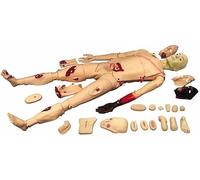 SdaryWare Patient Care Manikin Demonstration Trauma First Aid Simulator Full Body Mannequin for Nursing Medical Training Teaching Education
