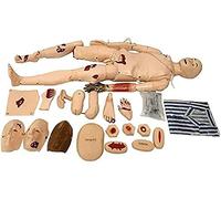 SdaryWare Patient Care Manikin Multi-Functional First Aid Trauma Training Simulator Human Anatomical Model for Medical Training