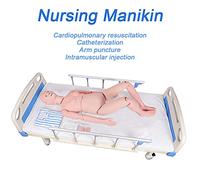 SdaryWare Teaching Model,5.4ft Life Size N Manikin Female CPR Simulator Basic Geri N Skills Geriatric Human Model Mannequin