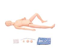 SdaryWare Teaching Model,Nursing Skills Training Manikin Training Patient Care Life Size Full Body Mannequin Male Female for Nursing Medical Training,Male