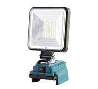 SDAZGVRK 4 Inch Cordless LED Work Light Compatible with Ma-Kita 18V Li-ion Battery, Portable Outdoors Flood Lighting with USB & Type-C Charging Port, Low Voltage Protection (Battery not Included)