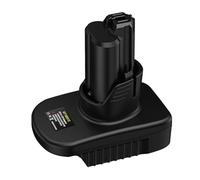 SDAZGVRK Battery Adapter for MT to for Bosch, Battery Adaptor Compatible with MT 18V Lithium-ion Batteries Convert to for Bosch 12V Batteries, for Bosch 12V Cordless Power Tools