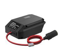 SDAZGVRK for Einhell 18V to 12V Step Down Power Battery Adapter,DIY Charger Converter Power Station with Cigarette Lighter Connector for Car
