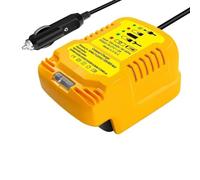 SDAZGVRK Replace Mini Car Charger Compatible with Dewalt 20V Lithium Battery, Portable Compact Replenisher Battery with Cigarette Lighter Plug Vehicle Charger (Batteries not Included)