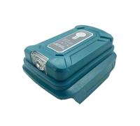 SDAZGVRK USB Charger Adapter for Ma-kita 14.4V-18V Lithium-Ion Battery, Power Source Converter with Dual USB Ports, LED Work Light, Charging of phones, tablets, and other tools(no Batteriy)- Blue