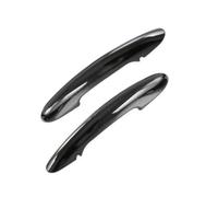 SDCDKLPEPT 2Pcs Black Inner Door Handle Cover Stickers for BMW, for Mini for Cooper S (F54, F55, F60, F56, F57) Car Interior Styling Car Interior Door Handle Trim( Black No Hole)