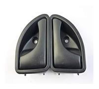 SDCDKLPEPT 2Pcs Black Interior Door Handle Set Left Right 8200247802 for Kangoo for Twingo KC0/1 (1997-2016) Car Interior Door Handle Trim