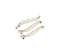 SDCDKLPEPT 3Pcs 1 Set Car Interior Door Handle Trim Pull Panel for BMW X5 X6 F15 F16 F85 F86 Series Car Interior Door Handle Trim( RHD Oyster)