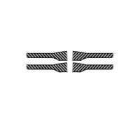 SDCDKLPEPT 4 Pcs Interior Door Handle Cover Trim Sticker for Jeep Wrangler JK 2011-2017 Auto Accessories Car Interior Door Handle Trim