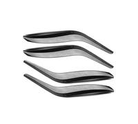 SDCDKLPEPT 4Pcs/Set Carbon Fiber Car Inner Door Handle Trim Cover Armrest for BMW X1 E84 2009-2016 Car Interior Door Handle Trim