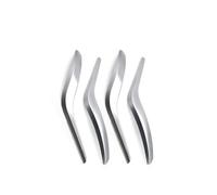 SDCDKLPEPT 51412991777 for BMW X1 E84 2010-2016 Car Interior Door Handle Armrest Cover Panel Trim Car Interior Door Handle Trim( Silver 4pcs Set)