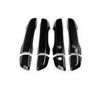 SDCDKLPEPT Car Exterior Door Handles Exterior Door Handle Cover Trim with/Keyless Entry for Civic 10th Gen 2016-2019( Black)