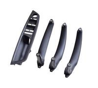 SDCDKLPEPT Car Exterior & Interior Door Handle Trim for BMW E70 E71 X5 X6 2007-2014 LHD Car Interior Door Handle Trim( Black 4pcs)