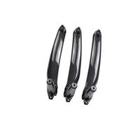 SDCDKLPEPT Car Exterior & Interior Door Handle Trim for BMW E70 E71 X5 X6 2007-2014 LHD Car Interior Door Handle Trim( Carbon Fibre 3pcs)