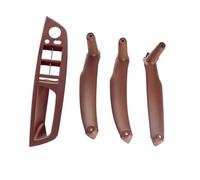 SDCDKLPEPT Car Exterior & Interior Door Handle Trim for BMW E70 E71 X5 X6 2007-2014 LHD Car Interior Door Handle Trim( Brown 4pcs)